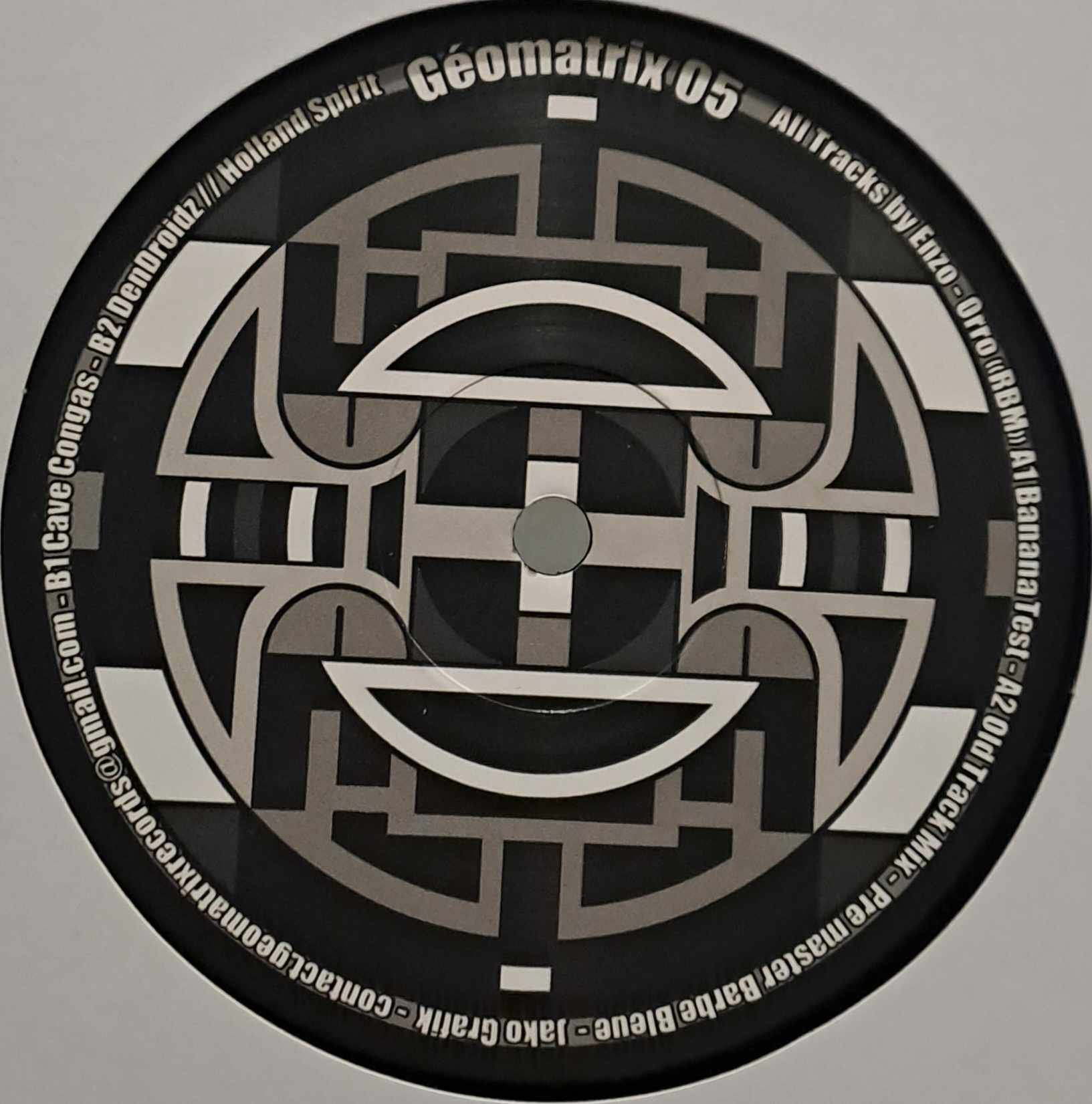 Géomatrix 05 - vinyle freetekno